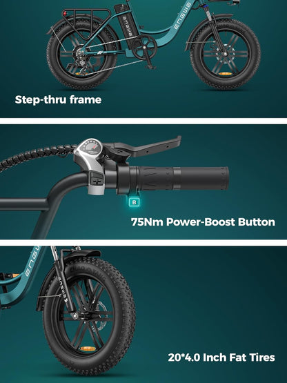 Engwe L20 Fat tire Electric Bike